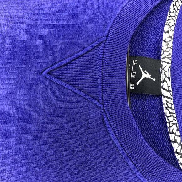 purple jordan shirt with fake diamond basketball - Picture 2 of 4